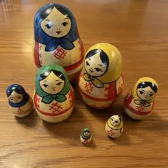 サンタクロース マトリョーシカ 5ピース - メルカリ