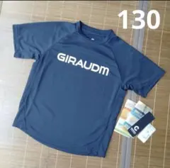 GIRAUDM　ジローム　サッカーウェア　半袖Tシャツ　130　UV対策　速乾のサムネイル