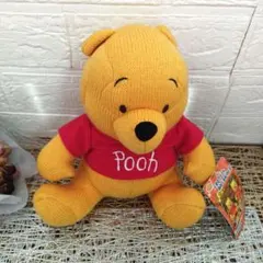 あみぐるみくまのプーさん　タグ付き　 アミューズメント専用景品✢非売品✢