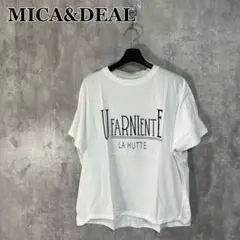MICA&DEAL “UFARNIENTE”ロゴプリントT-shirtのサムネイル