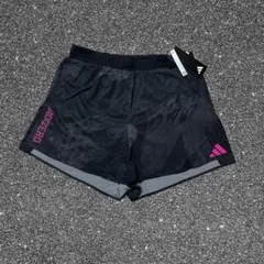 adidas 2023 ADIZERO ゼロ　スプリットショーツ 黒 Mのサムネイル