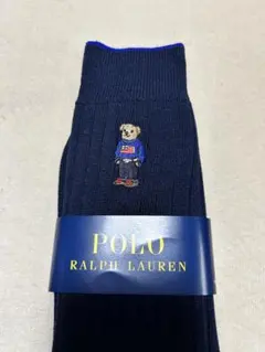 【最終値下】レア ポロ ラルフローレン ポロベア ソックス ネイビー