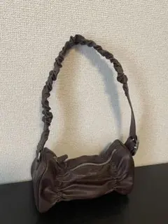 MOUSSY ブラウン ショルダーバッグ