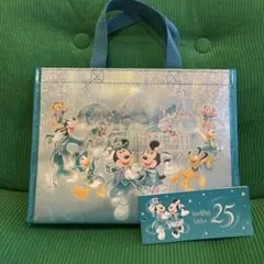 東京ディズニーリゾート 25周年 お菓子が入っていたバック