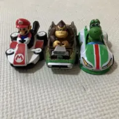 マリオ ドンキーコング ヨッシー ミニカー 3体セット