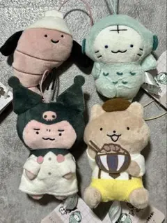 ホワイトタイガーとブラックタイガー サンリオマスコット