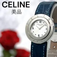 【希少】セリーヌ CELINE 腕時計 ラウンド ブラック調 レディース Yahoo!オークション -「celine 時計」(その他) (2針（時、分）)の落札
