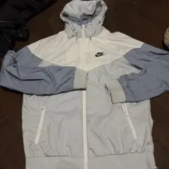 Nike ホワイト グレー ジャージ Sサイズ