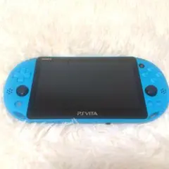 【ほぼ新品】PSVITA PCH-2000 ブルー PlayStation Vita Wi-Fi model Aqua Blue (PCH-2000ZA23