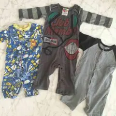 カバーオールセット 男の子607080オシャレキッズ