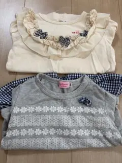 ミキハウス　100cm トップス2枚セット