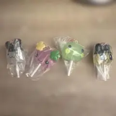 たまごっち　ガチャガチャ　カラフルキャンディチャーム　4点セット