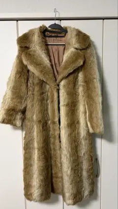 【価格交渉可】【存在感◎】リアルファー ロングコート