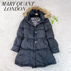 美品✨MARY QUANT　ラクーンファー　ダウンコート　Aライン 裏地総柄 2025年最新】MARY QUANT レディース ダウンジャケットの人気