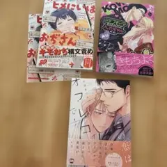 ボーイズラブ漫画3冊セット