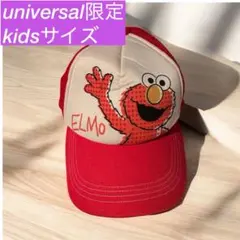 【大特価】美品 universal限定 エルモ トラッカーキャップ 赤