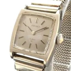 セイコー ハイビート 1120-3010 レディース手巻き腕時計 メッシュバンド