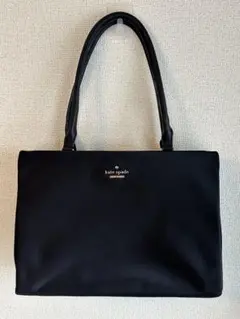 【美品】kate spade ケイトスペード 黒 ナイロン ハンドバッグ