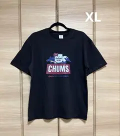 CHUMS オリオンビール Tシャツ LL XL 黒 ブラック 沖縄 半袖