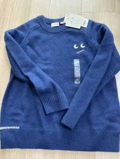 新品 アニヤハインドマーチユニクロ キッズニット ラムニット 140