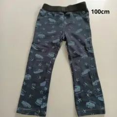 男の子100cm長ズボンロングパンツボトムス秋薄手くるま