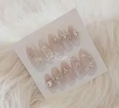 ワンホン フレンチガーリー 量産型 バレリーナ ちゅるん ネイルチップ