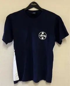 ステューシー　Tシャツ　ネイビー　S