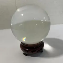 AAA級天然高透明度レインボー水晶丸玉YT11B1/260B09C - メルカリ