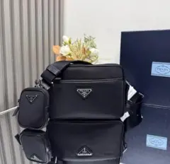 PRADA ショルダーバッグ ポーチ付きgi