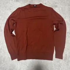 ユニクロ　エクストラファインメリノクルーネックセーター