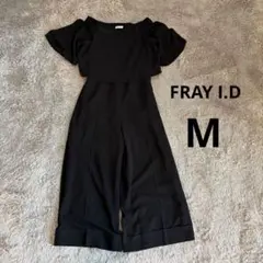 FRAY I.D フレイアイディー　オフショルダーオールインワン　黒　M 難ありのサムネイル