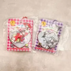 【即購入可】サンリオ　シャカシャカフレークシール風チャーム　クロミ　マイメロ