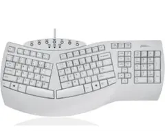 Perixx 人間工学キーボード 有線 ホワイトのサムネイル