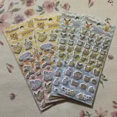ポケモン　プチプチシール3　4枚セット　希少
