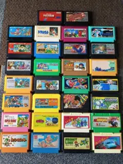 アクションメイン ファミコン 30本セット まとめて