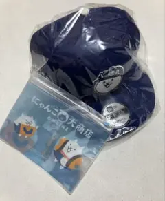 子供サイズ にゃんこ大戦争 ニューエラ NEWERA 9FIFTY ブルー - メルカリ