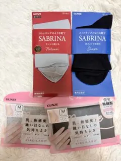 GUNZE SABRINA ソックス＆KIREILABO ショーツセットのサムネイル