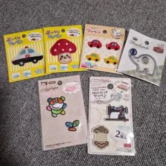 刺繍ワッペンセット 6種類