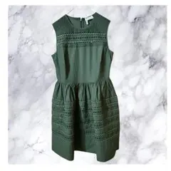 2026年最新】RED VALENTINO レディース ノースリーブひざ丈ワンピース