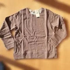 12日まで値下げ‼️CROCODILE ブラウン 長袖Tシャツ未使用