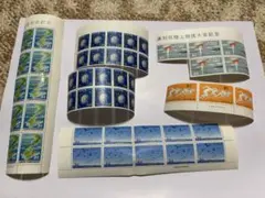 琉球切手　大量