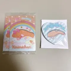 KIRIMIちゃん. ウエハース カード ハート形缶バッジ セット