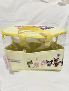 マイメロディーとクロミ　おもちゃバッグ　おもちゃ箱　トートバッグ