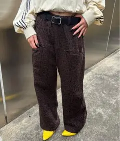 「低身長・高身長対応」 スラッシュポケットスウェットイージーパンツ