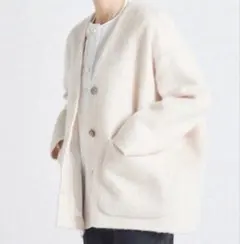 2025年最新】yori ウールモヘアシャギージャケットの人気