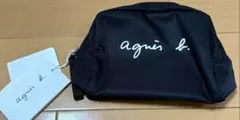 【新品】agnes b. ポーチ ブラックのサムネイル