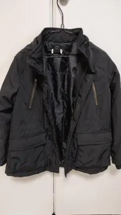 ブラック中綿アウター