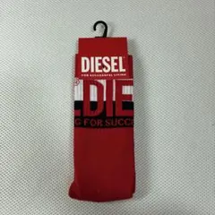 【未使用品】DIESEL SKM-RAY ロゴ ソックス レッド Mサイズのサムネイル