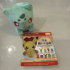 ポケモン プチぬいぐるみINモンスターボールケース フシギダネ