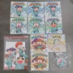 乱太郎きり丸しんベヱヘムヘム シール カード ゆらゆらアクリルマーカー セット